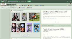 Desktop Screenshot of ooak-artdolls.deviantart.com