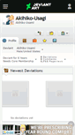 Mobile Screenshot of akihiko-usagi.deviantart.com