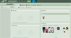 Desktop Screenshot of aphmpreg.deviantart.com