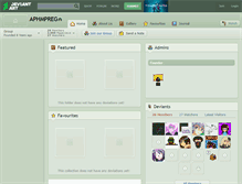 Tablet Screenshot of aphmpreg.deviantart.com
