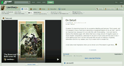 Desktop Screenshot of liamsharp.deviantart.com