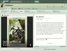 Tablet Screenshot of liamsharp.deviantart.com