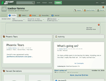 Tablet Screenshot of icaobus-yammo.deviantart.com
