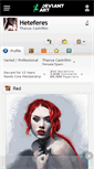 Mobile Screenshot of heteferes.deviantart.com