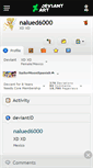 Mobile Screenshot of nalued6000.deviantart.com