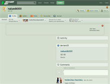 Tablet Screenshot of nalued6000.deviantart.com
