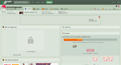 Desktop Screenshot of lamentingseraph.deviantart.com