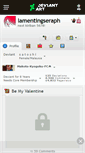 Mobile Screenshot of lamentingseraph.deviantart.com