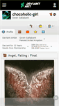 Mobile Screenshot of chocoholic-girl.deviantart.com
