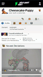 Mobile Screenshot of cheesecake-puppy.deviantart.com