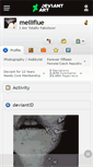 Mobile Screenshot of melliflue.deviantart.com