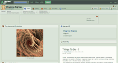 Desktop Screenshot of progress-regress.deviantart.com