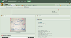 Desktop Screenshot of cvizzle.deviantart.com