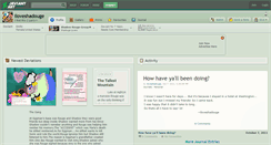 Desktop Screenshot of iloveshadouge.deviantart.com