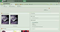 Desktop Screenshot of narutofanhere.deviantart.com