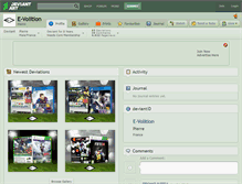 Tablet Screenshot of e-volition.deviantart.com