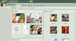 Desktop Screenshot of luffy-lovers.deviantart.com