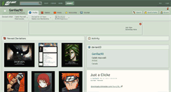 Desktop Screenshot of gorillaz90.deviantart.com