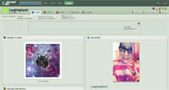 Desktop Screenshot of laughingsquid.deviantart.com
