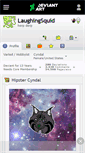 Mobile Screenshot of laughingsquid.deviantart.com