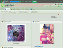 Tablet Screenshot of laughingsquid.deviantart.com