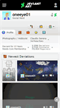 Mobile Screenshot of oneeye01.deviantart.com
