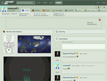 Tablet Screenshot of oneeye01.deviantart.com