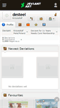 Mobile Screenshot of desteel.deviantart.com