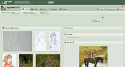 Desktop Screenshot of myszorek114.deviantart.com