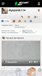 Mobile Screenshot of myszorek114.deviantart.com