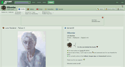 Desktop Screenshot of lilibombe.deviantart.com
