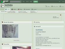Tablet Screenshot of darkriddles.deviantart.com