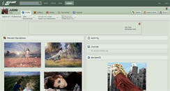 Desktop Screenshot of julimir.deviantart.com