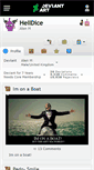 Mobile Screenshot of helldice.deviantart.com