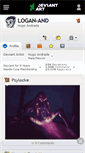 Mobile Screenshot of logan-and.deviantart.com