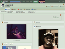 Tablet Screenshot of logan-and.deviantart.com