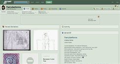 Desktop Screenshot of faerydaekenna.deviantart.com