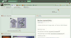 Desktop Screenshot of catzav3ncu.deviantart.com