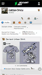 Mobile Screenshot of catzav3ncu.deviantart.com