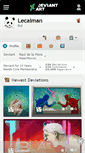 Mobile Screenshot of lecaiman.deviantart.com