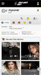Mobile Screenshot of mycover.deviantart.com