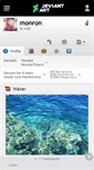 Mobile Screenshot of monron.deviantart.com
