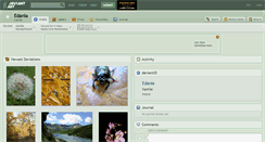 Desktop Screenshot of edania.deviantart.com