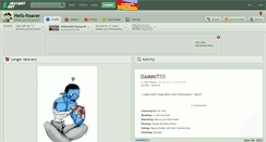 Desktop Screenshot of hells-reaver.deviantart.com
