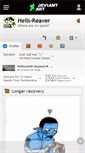 Mobile Screenshot of hells-reaver.deviantart.com