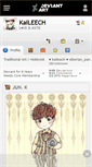 Mobile Screenshot of kaileech.deviantart.com