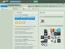 Tablet Screenshot of oceandeviations.deviantart.com