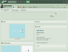 Tablet Screenshot of abdull-alhamad.deviantart.com