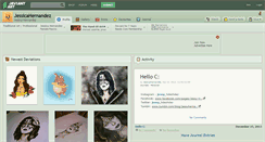 Desktop Screenshot of jessicahernandez.deviantart.com