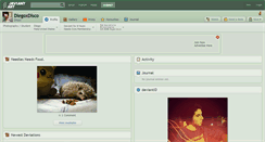 Desktop Screenshot of diegoxdisco.deviantart.com